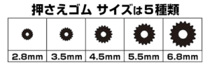 家の網戸のメンテナンスに使用する押さえゴム