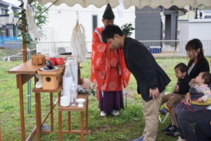 土岐市で地鎮祭のことなども詳しくご説明しているワダハウジング