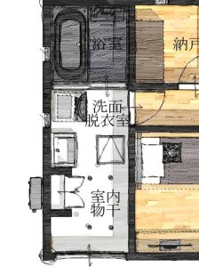 瑞浪市で快適な室内干しスペースの家を建てるならワダハウジング