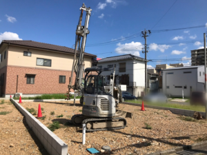 土岐市で丈夫な地盤に改良したモデルハウスならワダハウジング