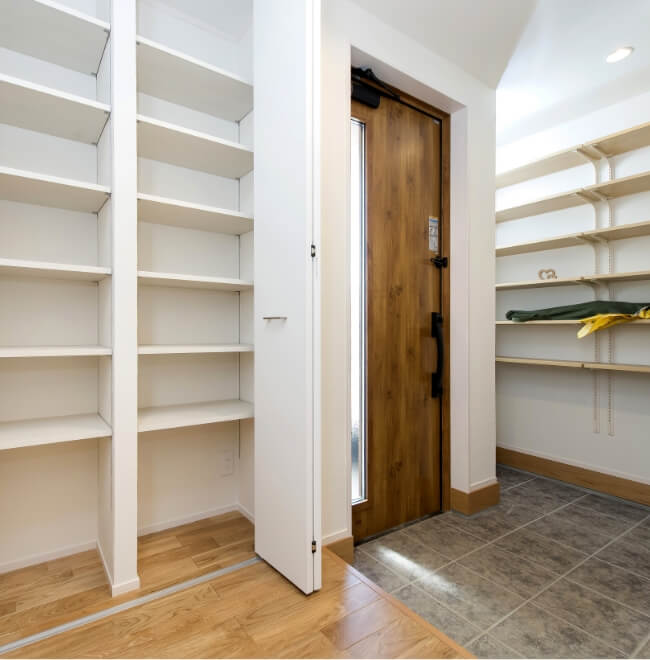 片付けに困らない収納