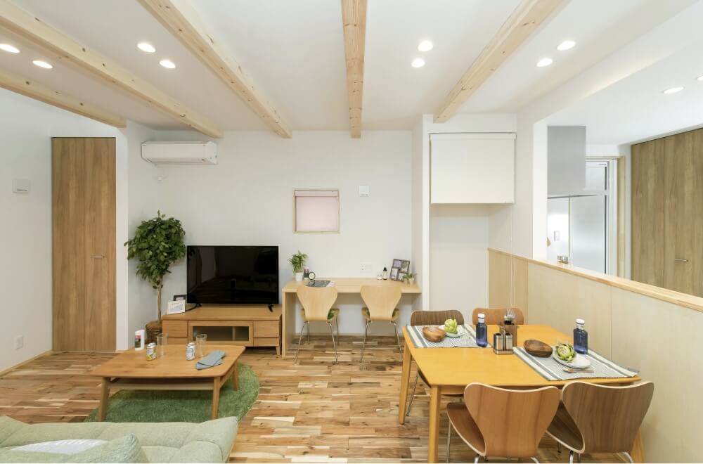 よく使う部屋だけリノベーション