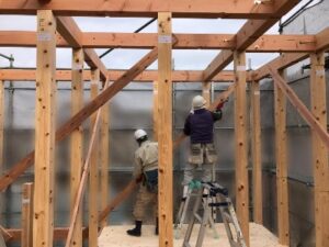 土岐市で木を沢山使った丈夫な住宅を建てる工務店ワダハウジング