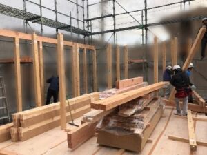 土岐市で木を沢山使った丈夫な住宅を建てる工務店ワダハウジング