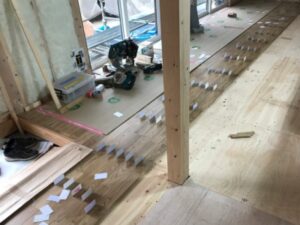 土岐市で行った新築住宅を仕上げて行く工事を紹介します。