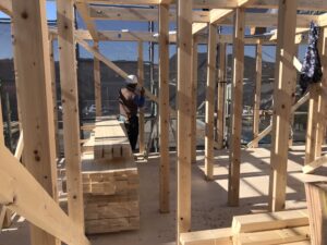 多治見市の木造注文住宅の上棟はワダハウジング