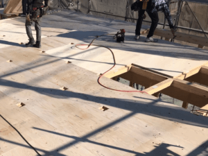 多治見市の木造注文住宅の上棟はワダハウジング