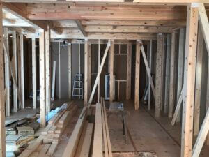 多治見市の木造注文住宅の上棟はワダハウジング