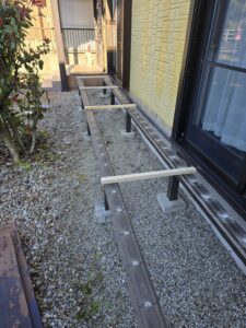 土岐市でウッドデッキ交換のリフォームならワダハウジング