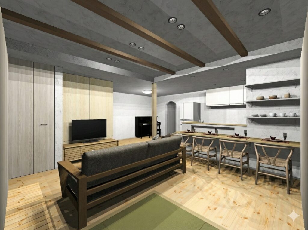 土岐市で塗り壁の外観の二階建てを建てるならワダハウジング