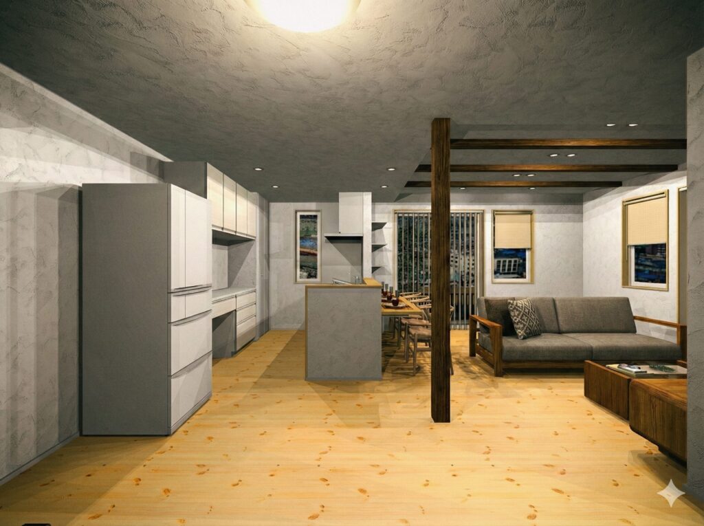 土岐市で塗り壁の外観の二階建てを建てるならワダハウジング