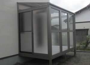 土岐市で家の建築から住んだ後のサンルーム施工までワダハウジング