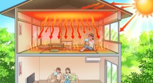 土岐市で断熱と棟換気で猛暑を乗り切る家ならワダハウジング