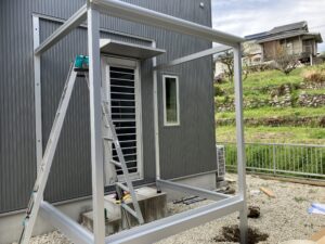 土岐市で家の建築から住んだ後のサンルーム施工までワダハウジング