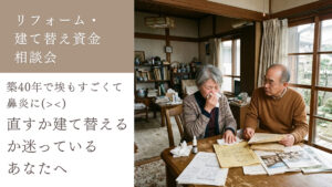 土岐市でリフォーム・建て替えの相談をするならワダハウジング