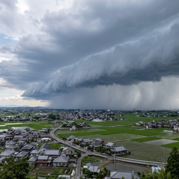 【土岐市・多治見市・瑞浪市】線状降水帯から命と愛車を守る！豪雨・水害対策のガイド