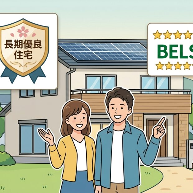 「長期優良住宅」と「BELS」の特徴と選び方